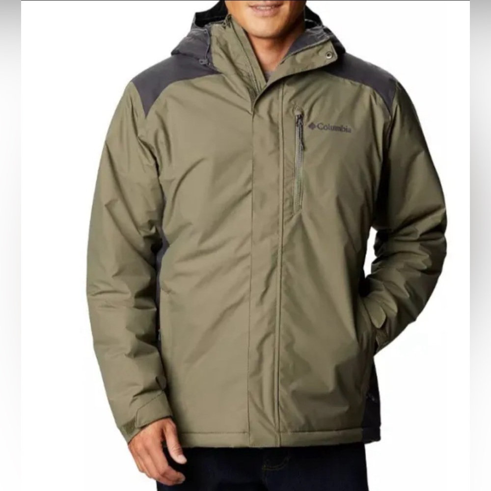 NWT Men’s Columbia Tipton Peak Omni Heat Insulated Omni Tech Jacket $160  Sz L